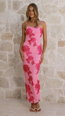 Alara Maxi Dress - Pink