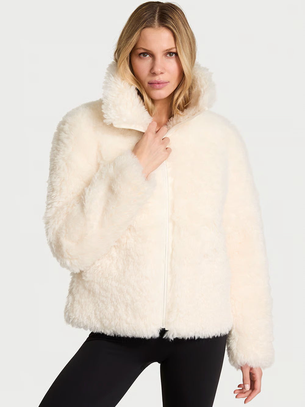 Cozy Faux Shearling Jacket