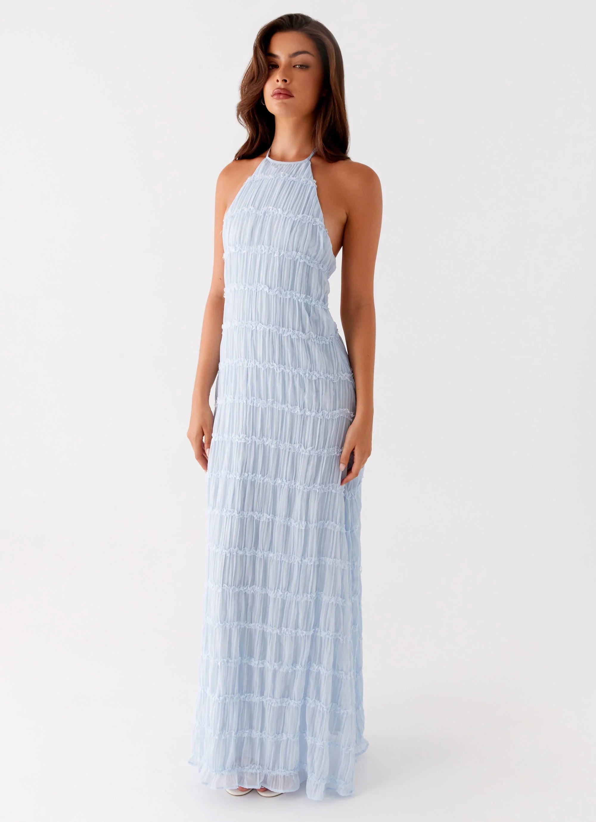 Aullie Maxi Dress - Blue