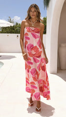 Luna Maxi Dress - Rosalie Print