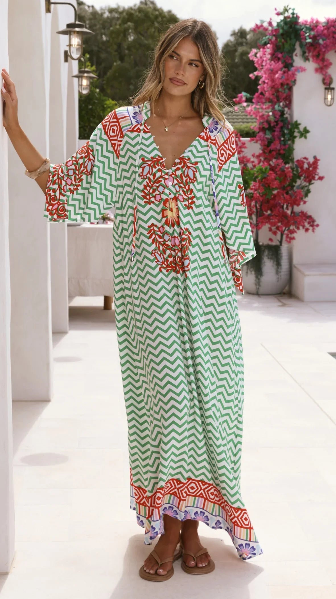 Bree Maxi Dress - Ziggy Print