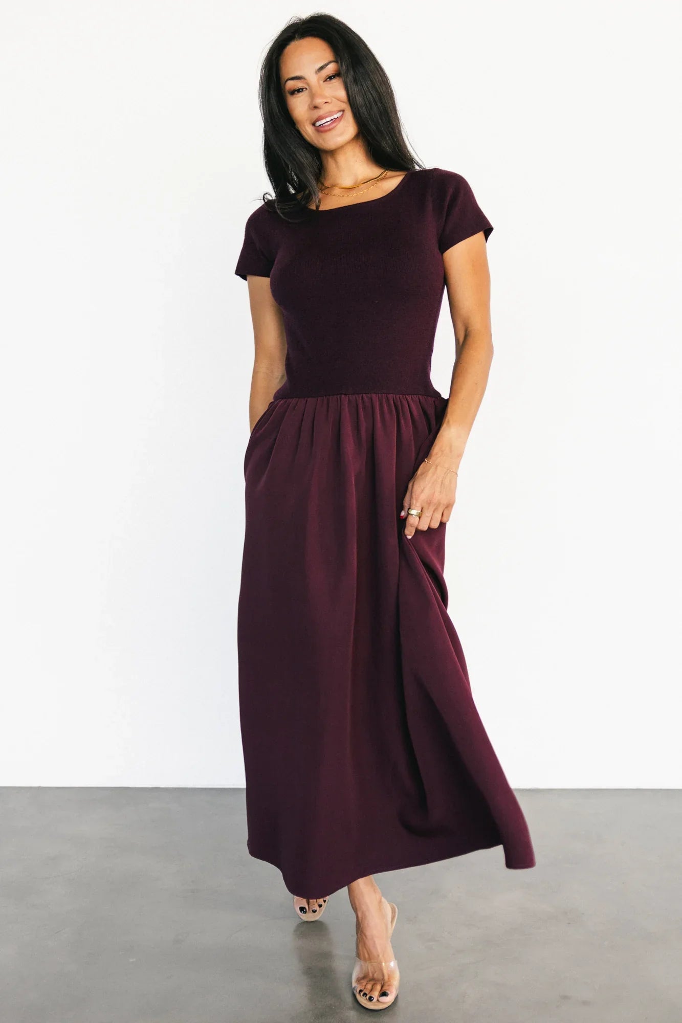 Angelique Midi Dress | Mulberry
