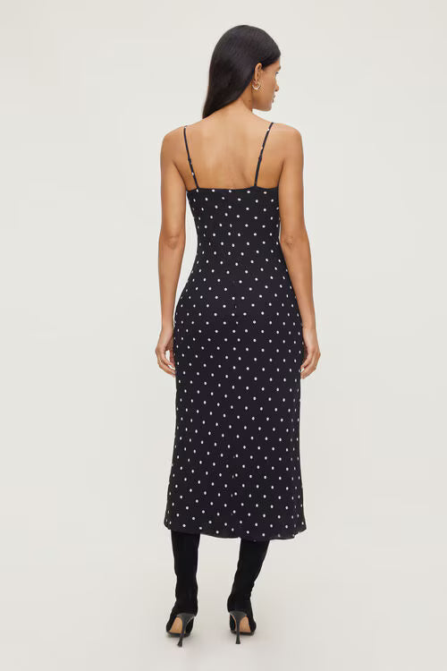 Estera Polka Dot Maxi Dress