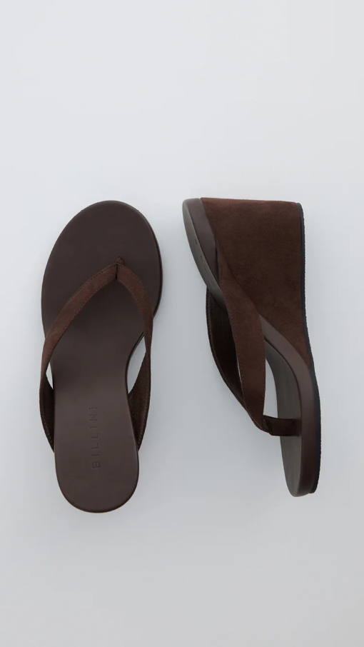Ravyn Heel - Dark Cacao Suede