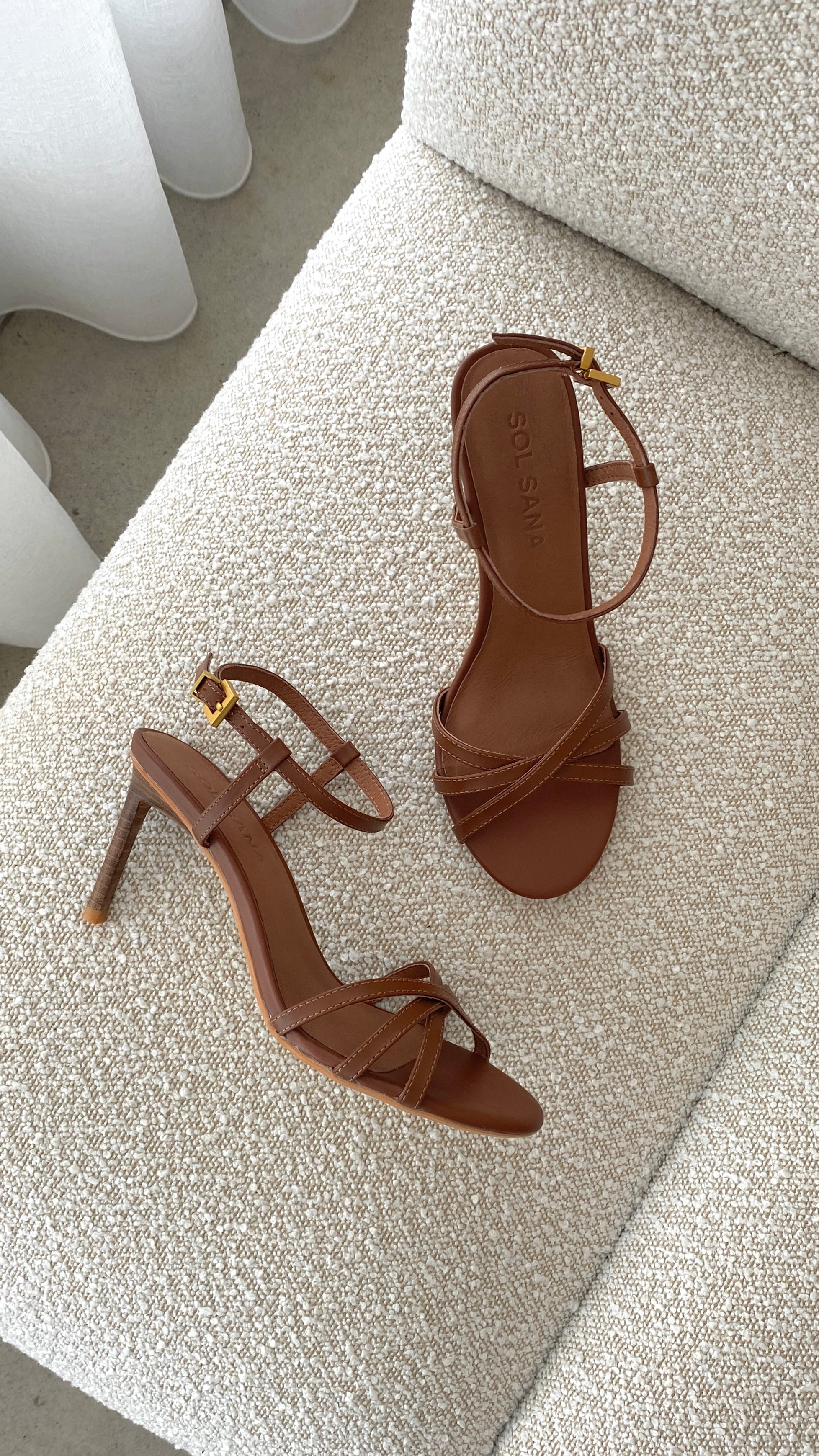 Sol Sana Sundance Heel - Cognac