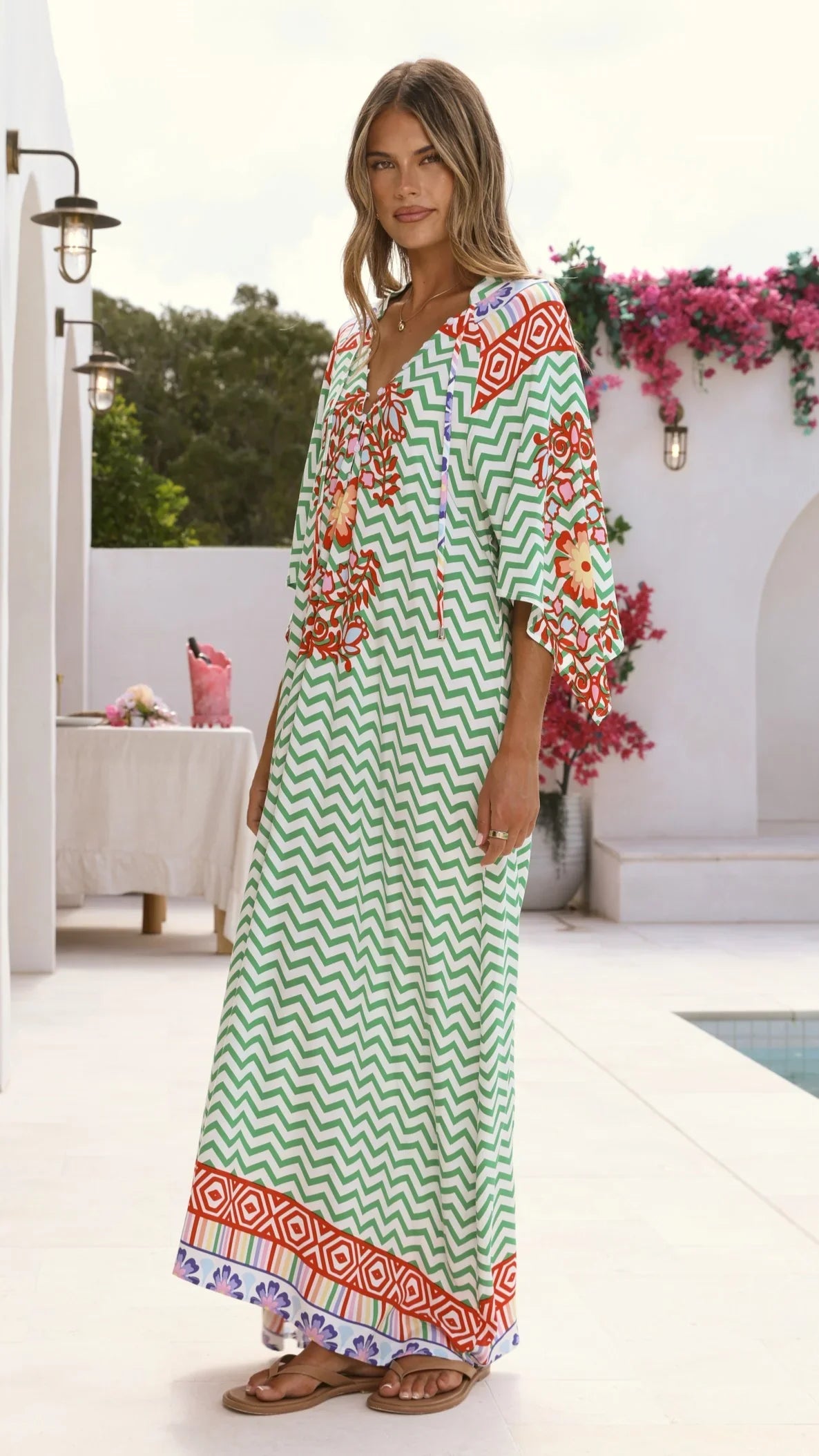 Bree Maxi Dress - Ziggy Print