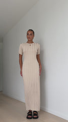 Mari Maxi Dress - Sand