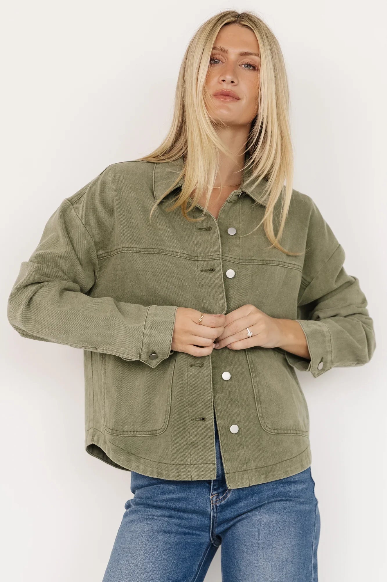 Finn Lightweight Jacket | Olive