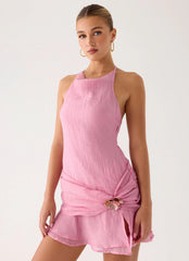 Do The Dance Mini Dress - Pink