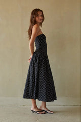 Joey Polka Dot Midi Dress